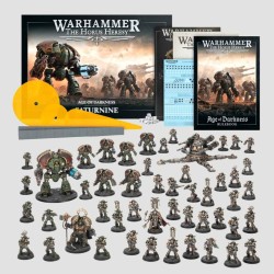 Age of Darkness Saturnine, Confezione The Horus Heresy