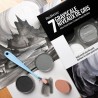 Grayscale Set PanPastel, 7 Tonalità di Grigio