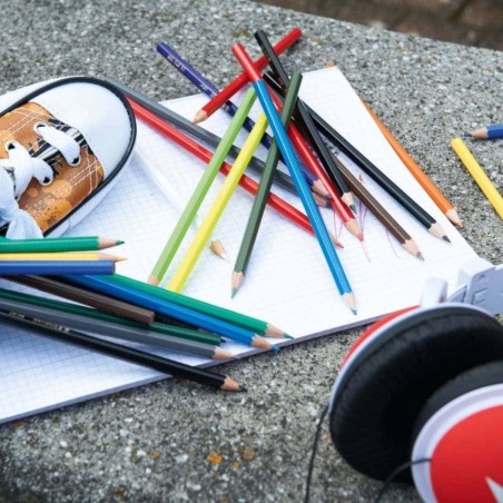 Confezione 30 Matite Colorate STABILO Color, 26 colori classici e 4 colori fluo