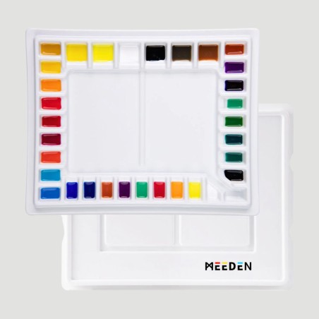 Tavolozza in Porcellana Rettangolare XL Meeden, dimensioni 27x34cm