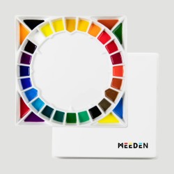 Tavolozza in Porcellana Quadrata XL Meeden, dimensioni 32x32cm