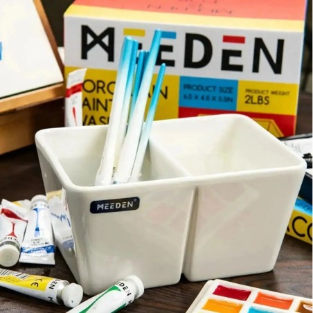 Vaschetta in Porcellana per Lavaggio Pennelli Meeden