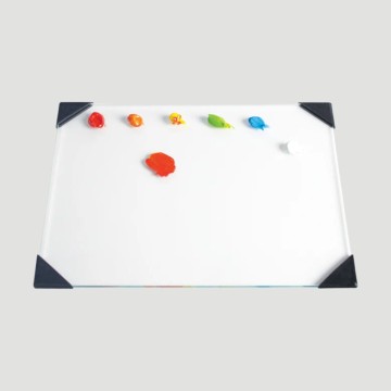 Tavolozza in Vetro Temperato Bianco POSH® Masterson