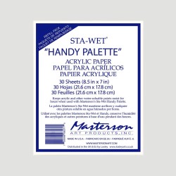 Confezione 30 Fogli per Handy Wet Palette Masterson, formato da viaggio