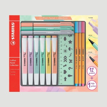 STABILO Pastel Collection Set, confezione mista