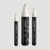 Confezione 3 Marker Acrilici Bianchi STABILO FREE Acrylic, 3 diverse punte