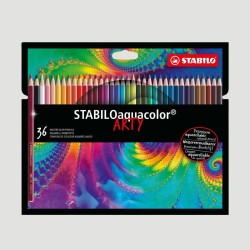 Confezione 36 Matite Colorate Acquerellabili Arty STABILO Aquacolor