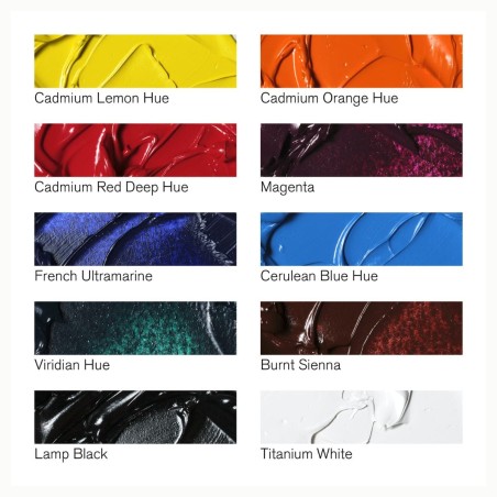 Set 10 Colori a Olio Winton Winsor&Newton, Formato 12ml