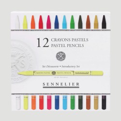 Confezione Pastel Pencils Sennelier, Pastelli in Mina da 12, 24, e 48 colori
