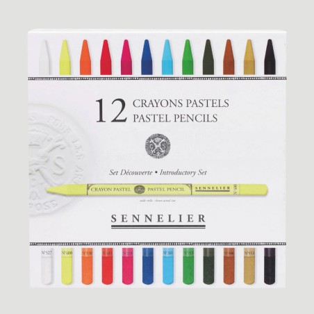 Confezione Pastel Pencils Sennelier, Pastelli in Mina da 12, 24, e 48 colori