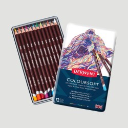 Confezione Matite Colorate Derwent Coloursoft