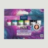 Set 6 Gouache Linel Lefranc Bourgeois, Colori Fantasy