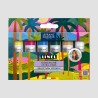Set 6 Gouache Linel Lefranc Bourgeois, colori tema viaggio