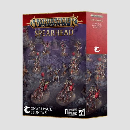 Spearhead Snarlpack Huntaz, Confezione Warhammer Age Of Sigmar