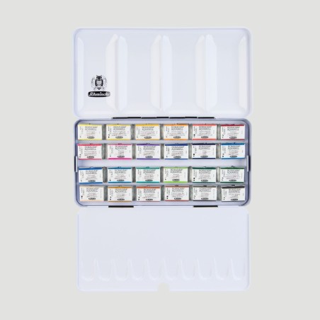 Set Acquerelli Horadam Schmincke, 24 Godet Interi
