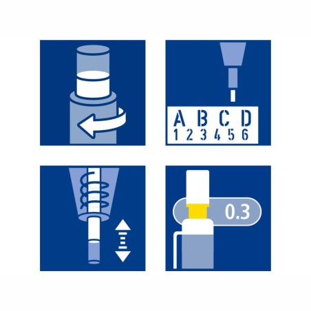 Porta Mine 0,5mm - Graphite 779 - mina - Portamine