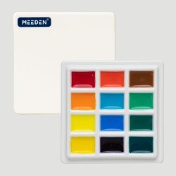 Tavolozza in Porcellana Quadrata Meeden, dimensioni 9,5x9,5cm