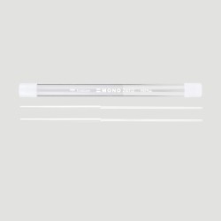 Ricariche Gomma Tombow Mono Zero Tonda 2,3 mm, Confezione da 2 pezzi