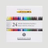 Confezione Mezzi Pastel Pencils Sennelier, Mezzi Pastelli in Mina da 24 e 48 colori