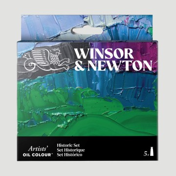 Set Colori Storici Olio Artists Winsor&Newton, 5 tubetti da 37ml