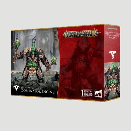 Helsmiths Of Hashut Dominator Engine, Confezione Warhammer Age Of Sigmar