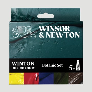 Set Arte Botanica Colori a Olio Winton Winsor&Newton, 5 tubetti da 37ml