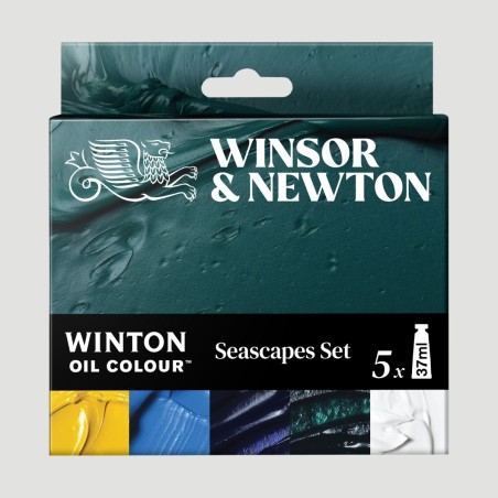 Set Paesaggi Marini Colori a Olio Winton Winsor&Newton, 5 tubetti da 37ml