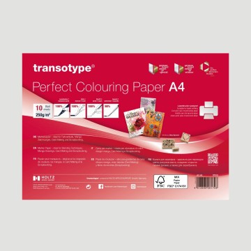 Album Perfect Colouring Paper Transotype, 10 Fogli