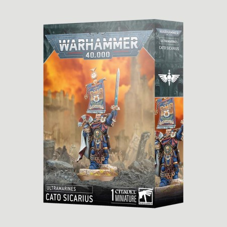 Cato Sicarius, Confezione Warhammer 40000