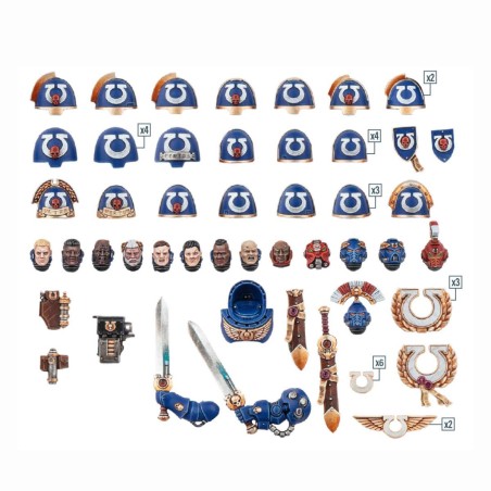 Ultramarines Upgrades and Transfers, Confezione Warhammer 40000