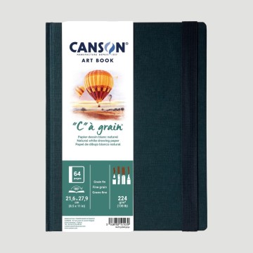 Taccuino Sketchbook da Disegno Art Book Cà Grain Canson, Grammatura 224gr