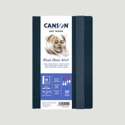 Taccuino Sketchbook Art Book Canson Mixed Media Artist, Formato Verticale e Grammatura 300gr