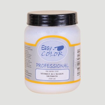 Vernice all'Acqua per colori acrilici Satinata Easy, Formato 220ml