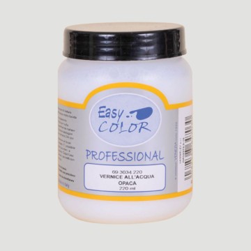 Vernice all'Acqua per colori acrilici Opaca Easy, Formato 220ml