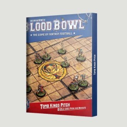Blood Bowl Tomb Kings Team Pitch and Dugouts Warhammer