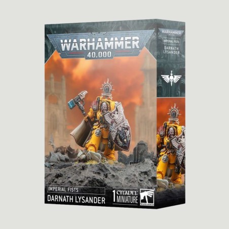 Imperial Fists Darnath Lysander, Confezione Warhammer 40000