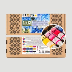 Confezione Acquerelli Extra Fini Intense Water Renesans, 12 e 24 colori