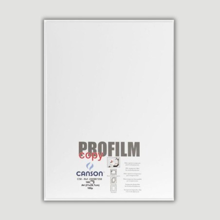 Confezione da 100 Fogli di Acetato Profilm Copy Canson, Formato A4 e A3