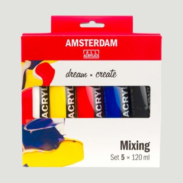 Acrilico Amsterdam - Mixing Set 120ml - Acrilico