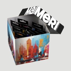 Confezione Maimeri Acrilico New York, 9 colori da 75ml