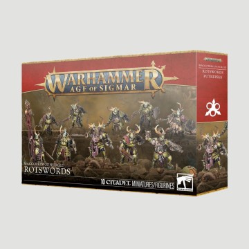 Maggotkin Of Nurgle Rotswords, Confezione Warhammer Age Of Sigmar