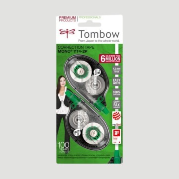 Confezione 2 Correttori a Nastro Tombow Mono 4,2 mm - MomArte