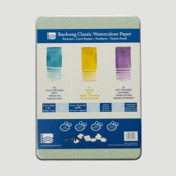 Confezione 20 Cartoline per Acquerello Baohong, Formato 10x15cm e 100% cotone