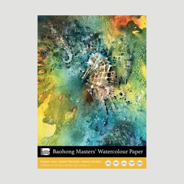Album Acquerello Baohong Masters Grana Grossa 300g - MomArte