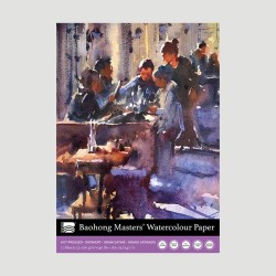 Album Acquerello Baohong Masters Grana Satinata 300g - MomArte