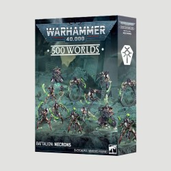 500 Worlds Battalion Necrons, Confezione Warhammer 40000