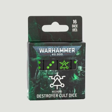 Necrons Destroyer Cult Dice, Warhammer 40000