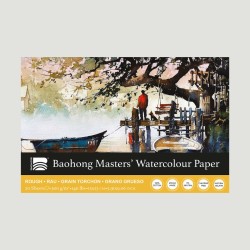 Blocco Acquerello Baohong Masters Grana Grossa 300gr - MomArte