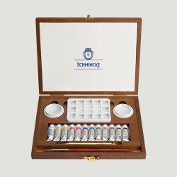 Valigetta Retro Schmincke Horadam 12 Acquerelli 5 ml - MomArte
