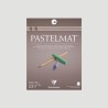 Album Pastelmat 8 Clairefontaine, 12 fogli da 360g Marrone